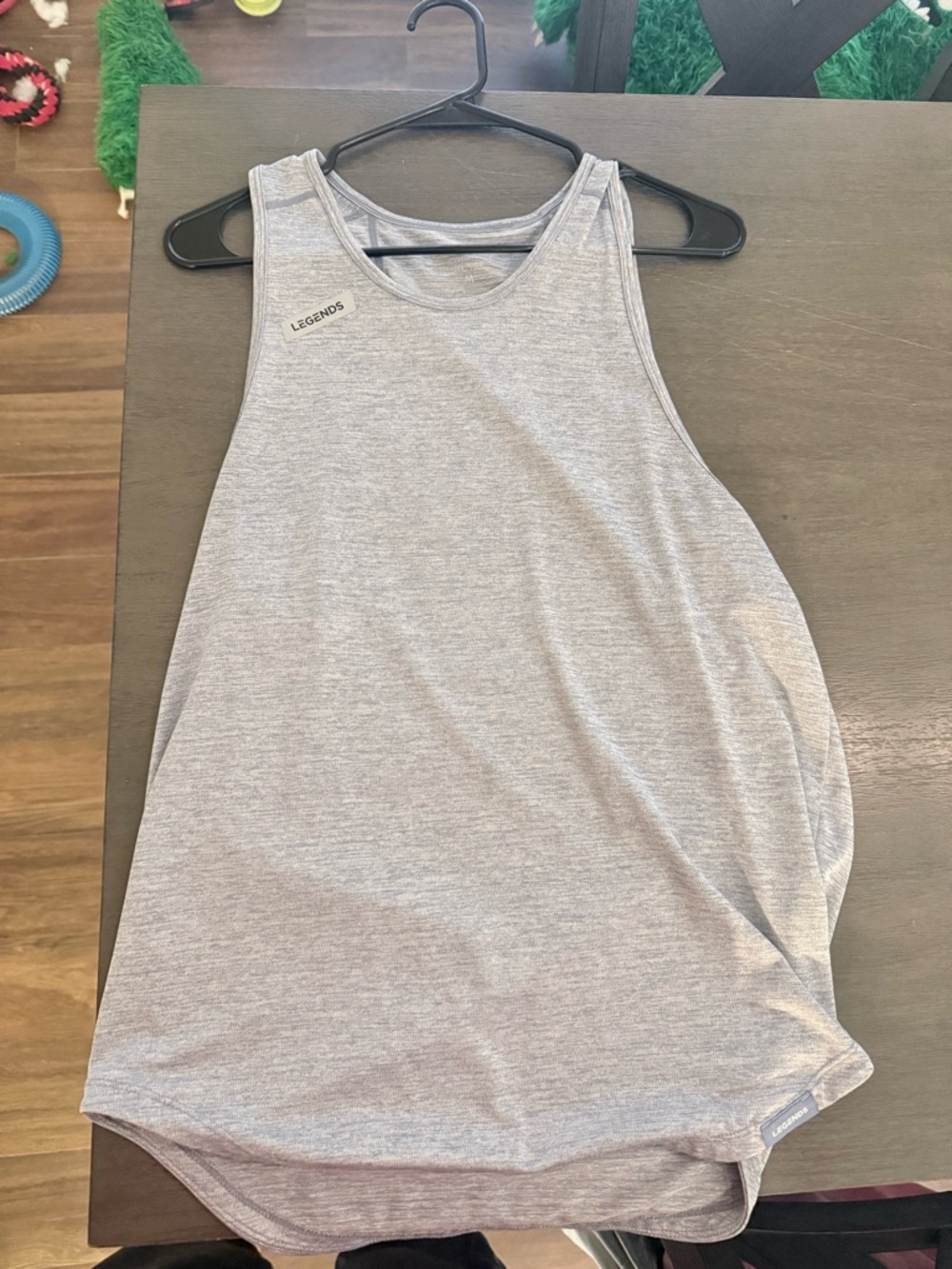 Legends Men’s White Tank Top - Picture 5 of 7